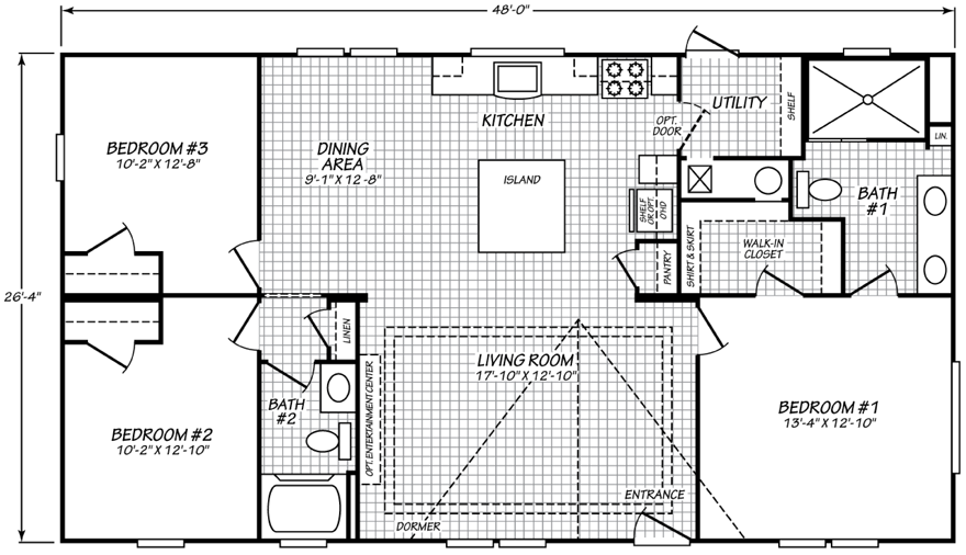 Floor Plans For 2 Bedroom Modular Homes Maryland Infoupdate